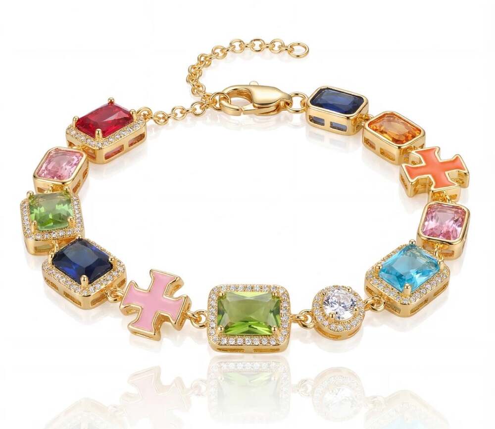 Multi colored gemstone Bracelet